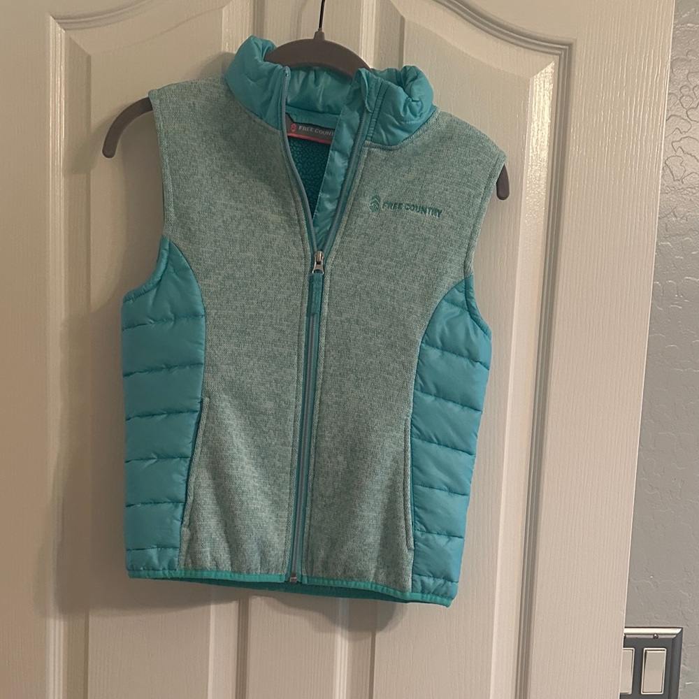 Free Country Children’s Blue Puffer Vest M (10/12)